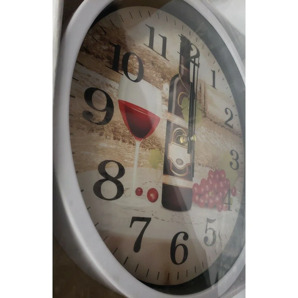 Plastic Wall Decorative Clock (app.11.5